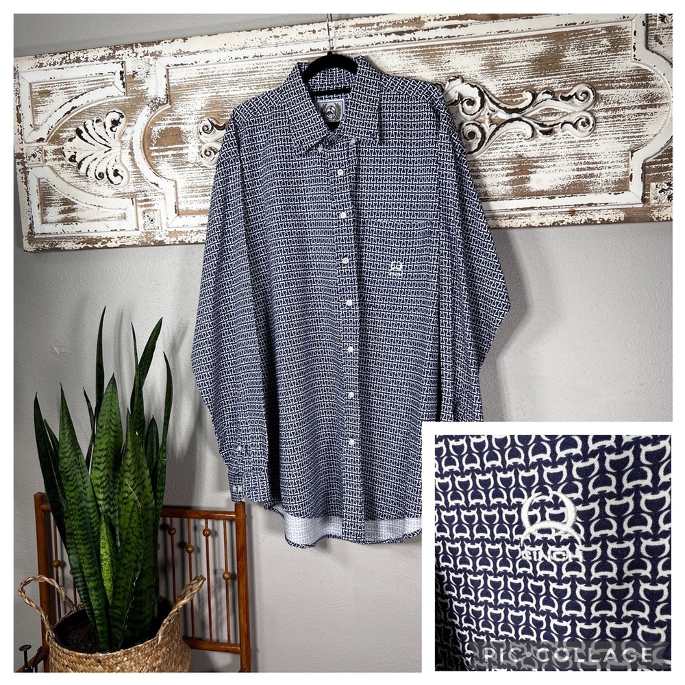 Cinch Arenaflex C-pattern button down western shirt